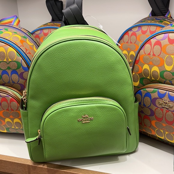 Coach Bags Coach Court Backpack Neon Green Poshmark